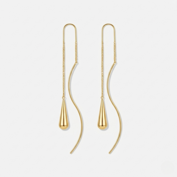 Elisa Earrings | Gold