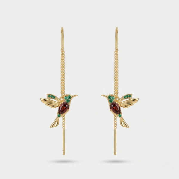Chic Hummingbird Earrings
