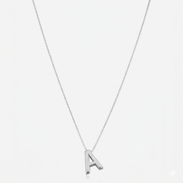 Ella Necklace | White Gold