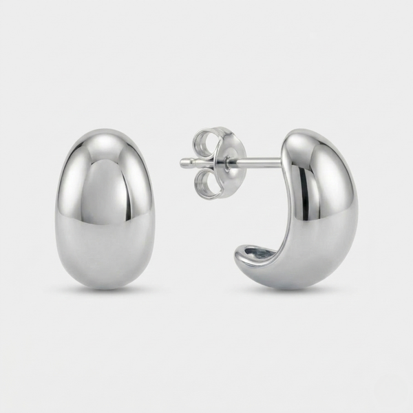 Ariane Earrings | White Gold