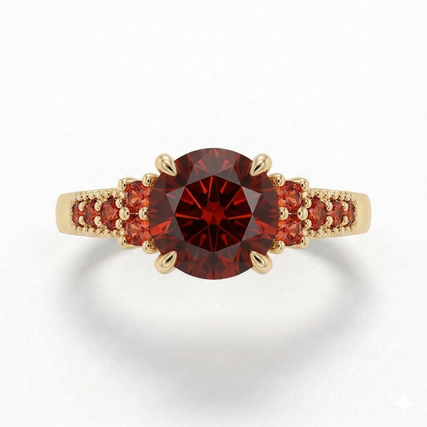 Ruby Ring | Gold